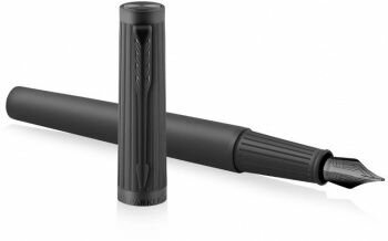 Ручка Parker перьев. Ingenuity Core F570 (2182013) Black BT F сталь нержавеющая подар. кор.