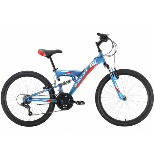 Black One Велосипед Black One Ice FS 24 рама 145 голубойбелыйкрасный 2126400₽