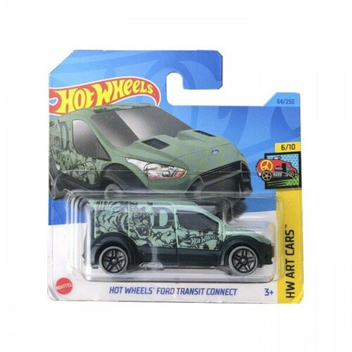 Машинка Mattel Hot Wheels Ford Transit Connect, арт. HKK18 (5785) (064 из 250)