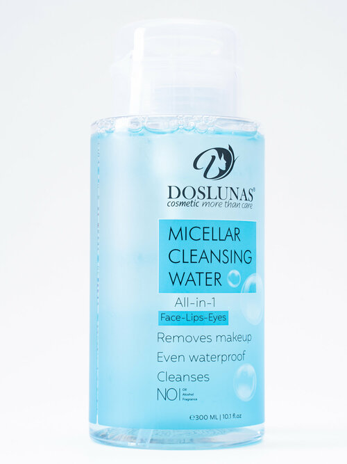 Mицеллярная очищающая вода DOS LUNAS 300 ml 