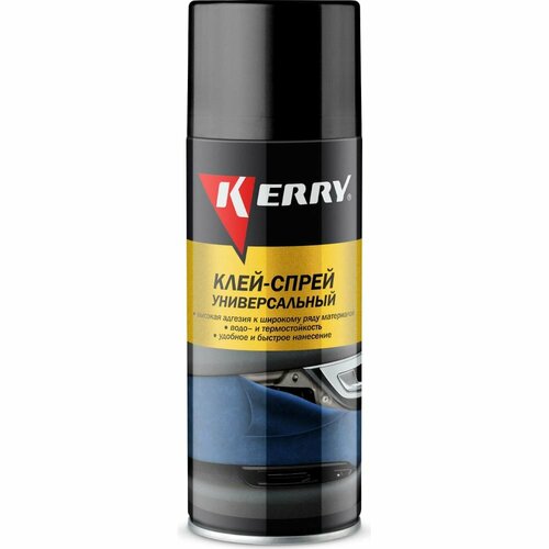 Универсальный клей-спрей KERRY KR-967 универсальный секундный клей гель super glue gel kerry kerry kr1532 kerry арт kr1532