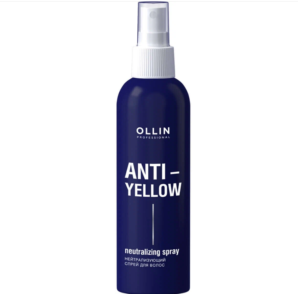 Спрей нейтрализующий для волос Anti-Yellow Ollin Professional 150 мл