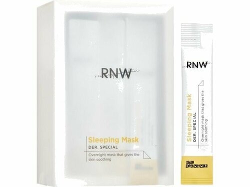 Набор ночных масок для лица RNW DER. SPECIAL Sleeping Mask