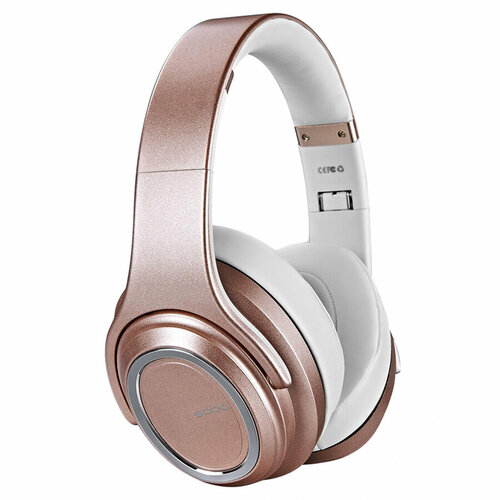 Беспроводные наушникиколонка SODO MH11 Bluetooth AUX розовое золото 244300₽