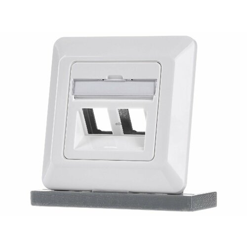 Розетка данных 6А МЭК белая DE620045547 3M 7000063455 4059496521182 3321₽