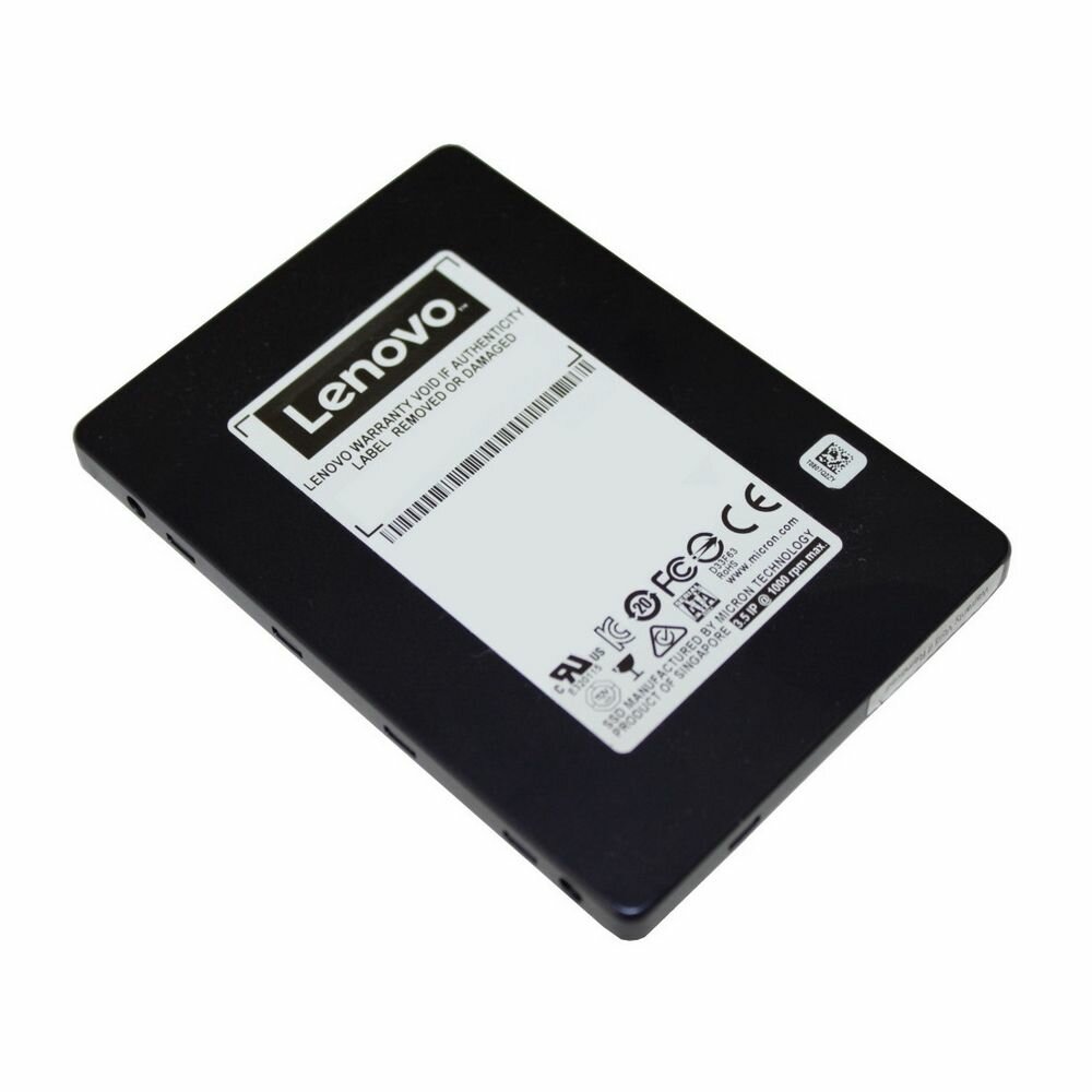 Жесткий диск Lenovo ThinkSystem 2.5" PM1645a 1.6TB Mainstream SAS 12Gb Hot Swap SSD(ST550/SR530/550/570/590/630/650/670/635/655/645/665/850/860/950 (4XB7A17063) - фото №3