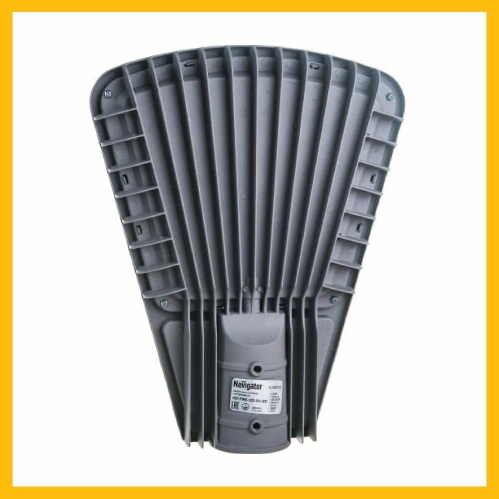 Светильник садовый Navigator NSF-PW6-120-5K-LED 120Вт ламп.:1шт светодиод.лампа серый - фото №7