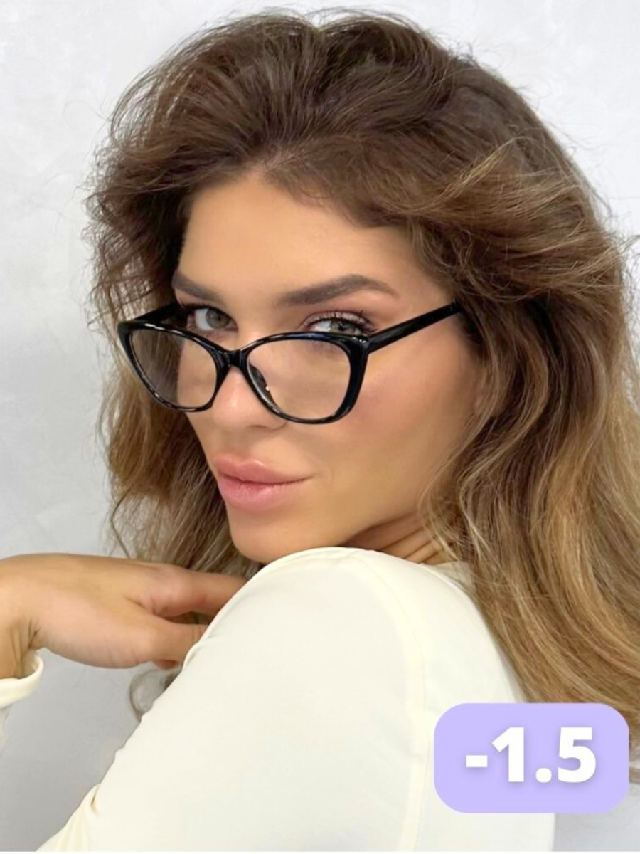 фото Очки для зрения -1,5 корригирующие с защитой от ультрафиолетовых лучей