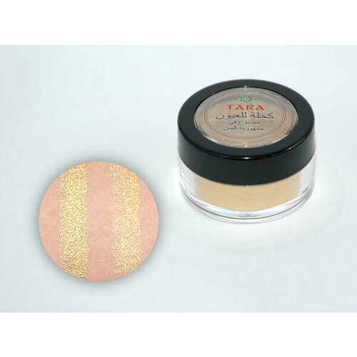Минеральные тени золотистый перламутр порошок TARA Йемен 2 г 1309₽