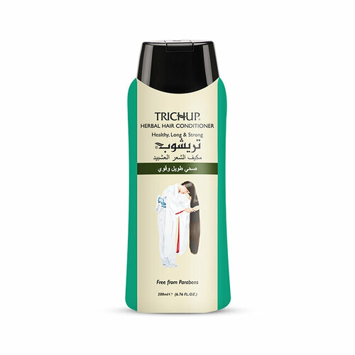 TRICHUP Herbal Hair Conditioner HEALTHY LONG & STRONG, Vasu (тричуп (тричап) травяной кондиционер здоровые длинные сильные, Васу), 200 мл. trichup herbal shampoo шампунь тричап здоровые длинные сильные 200 мл