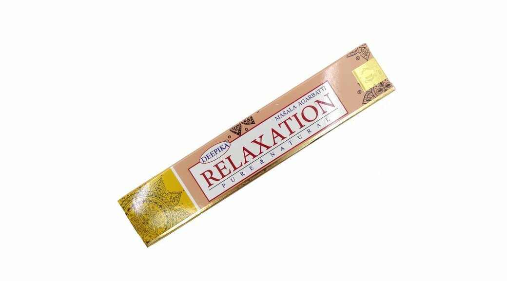 Masala Agarbatti RELAXATION, Deepika (Масала благовония расслабление, Дипика), уп. 15 г.