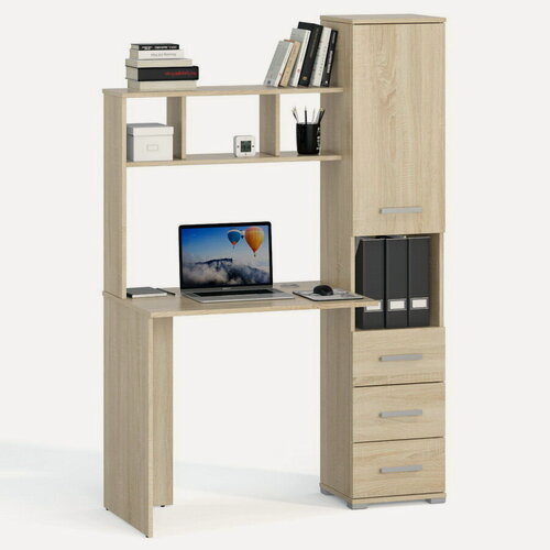 Изображение товара Стол компьютерный Вента-6 правый Дуб Сонома