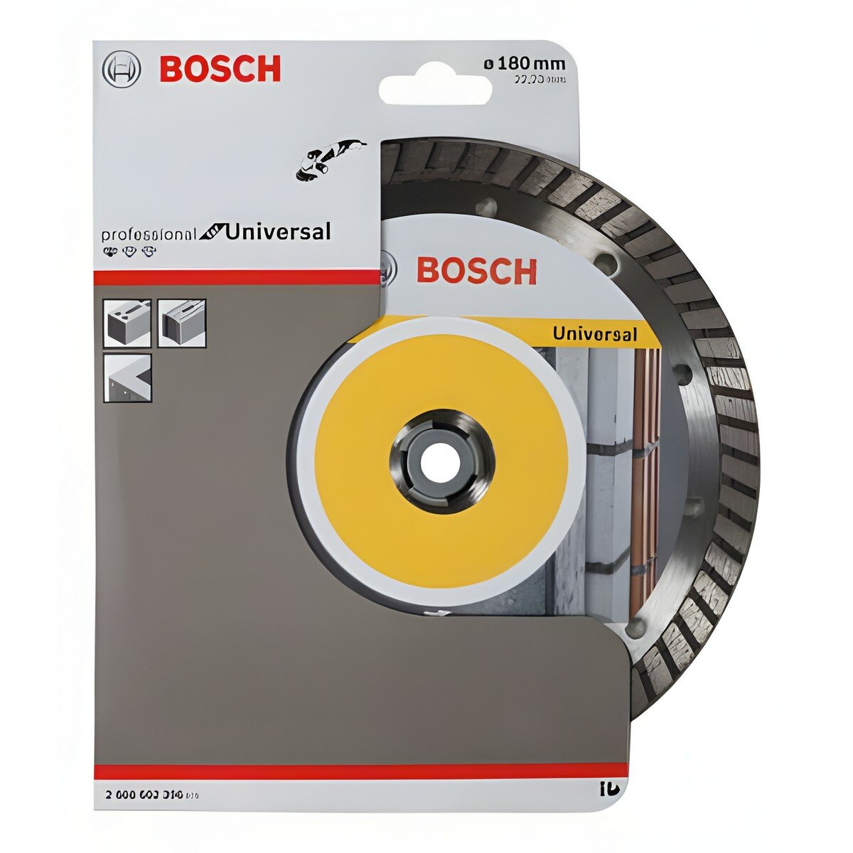 Диск алмазный Bosch Standard for Universal Turbo 180-22,23