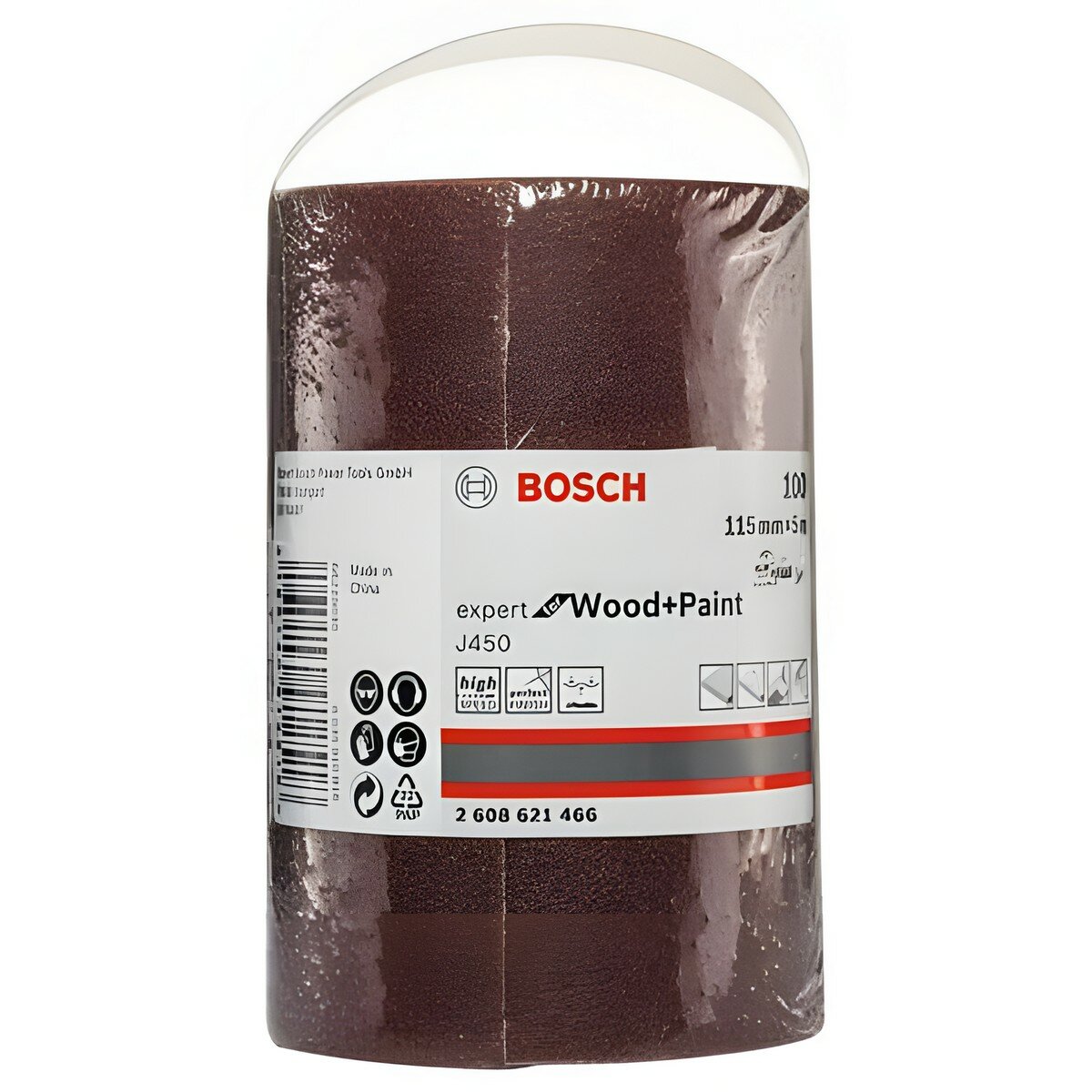 Рулон шлифовальный 115 х 5000 мм P120 Expert for Wood + Paint BOSCH 2608621467