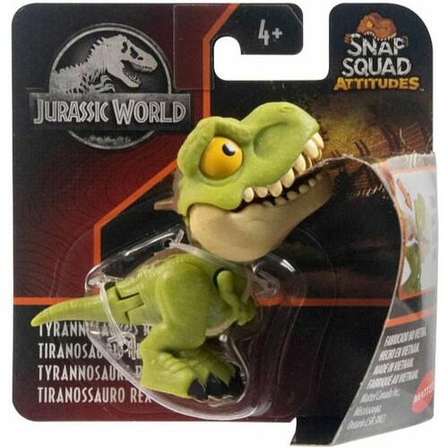 Фигурка Jurassic World Вырвавшиеся динозаврики Snap Squad (Кусаки) фигурка mattel jurassic world сбежавшие динозаврики snap squad барионикс gxw58 gyn45