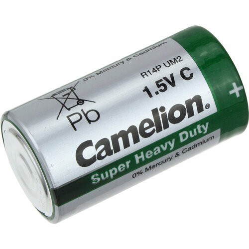 Батарейка Camelion R14 в спайке 2 штуки батарейка c energizer eveready super r14 ni mh 2 штуки e301155900 11644