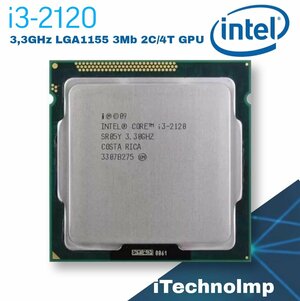 Intel 3.3 ghz lga 1155 core i3 2120 processor hot sale