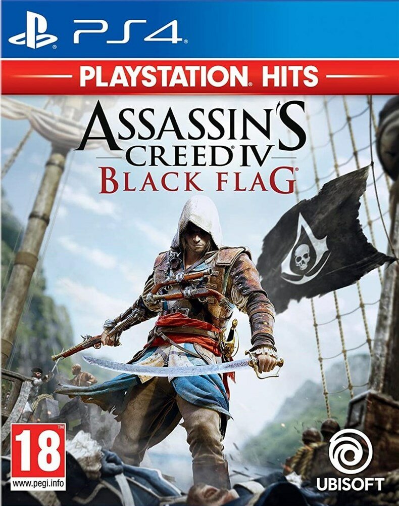 Assassin’s Creed 4 (IV): Black Flag (PlayStation Hits) (русская версия) (PS4) Новый