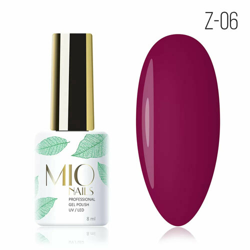 Гель-лак MIO Nails №Z-06 Малиновый сок 8 мл