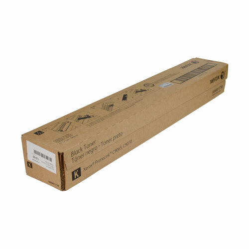 Тонер картридж для XEROX PrimeLink C9070 (30K) черный (о) 006R01738 картридж 006r01739 для xerox primelink c9070 c9065 grafit голубой