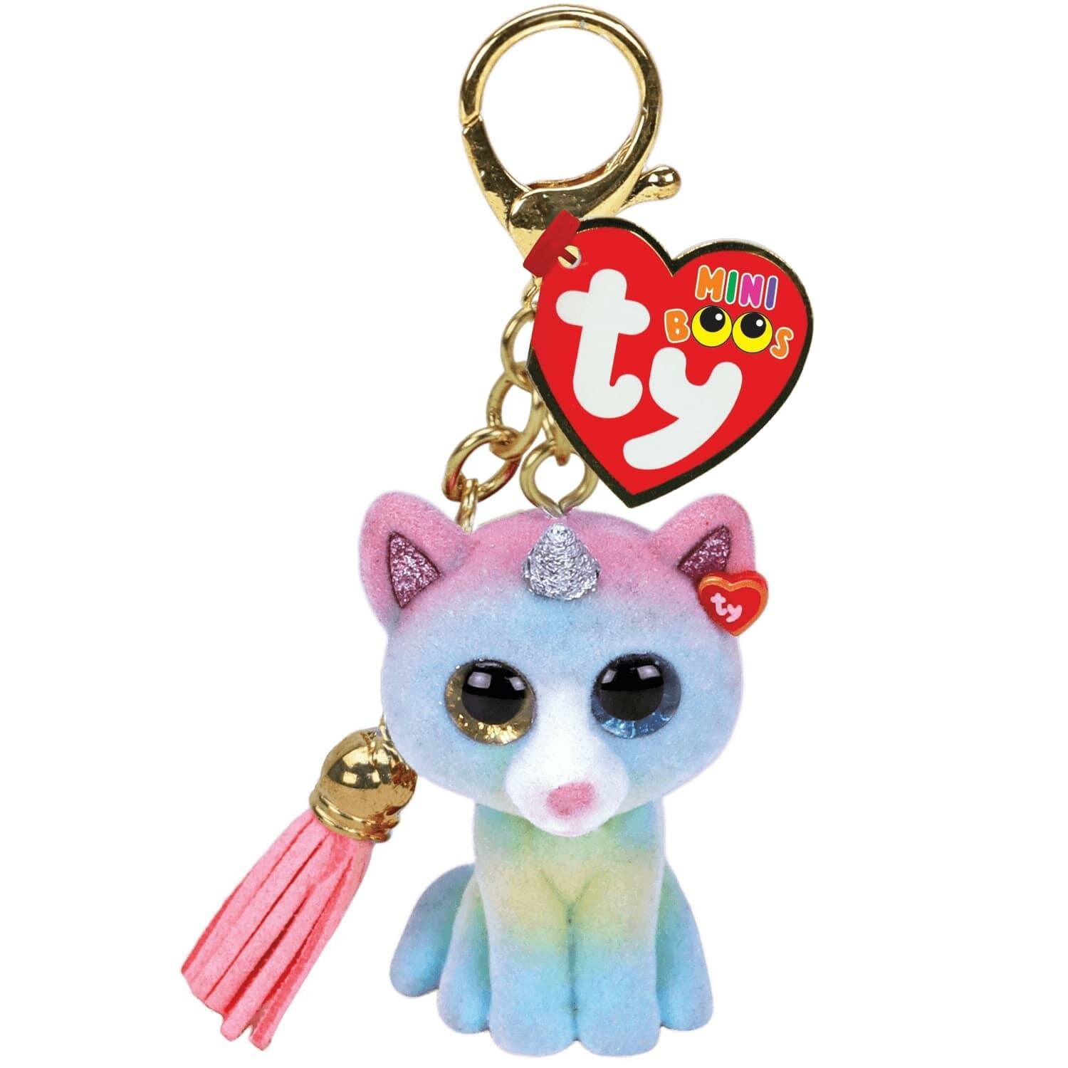 Игрушка мягкая MINI BOOS HEATHER Кошка, брелок, 25059