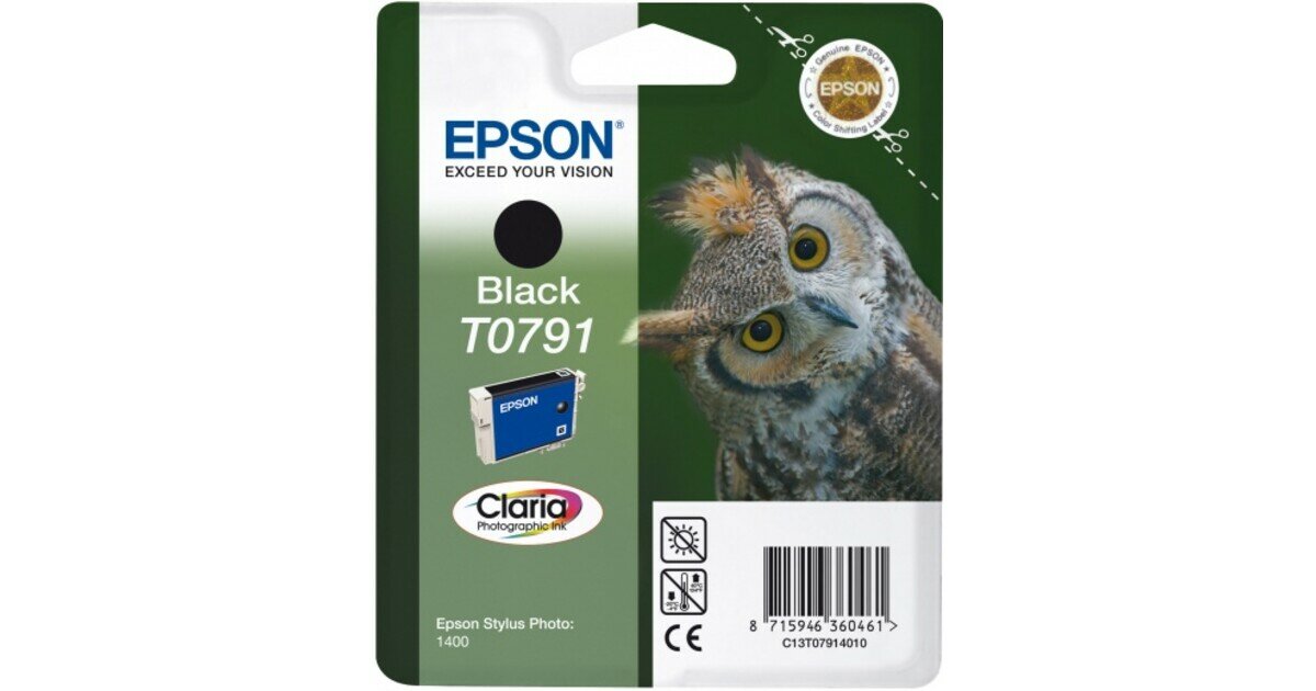 Картридж Epson C13T07914010, 540 стр, черный тех. упаковка