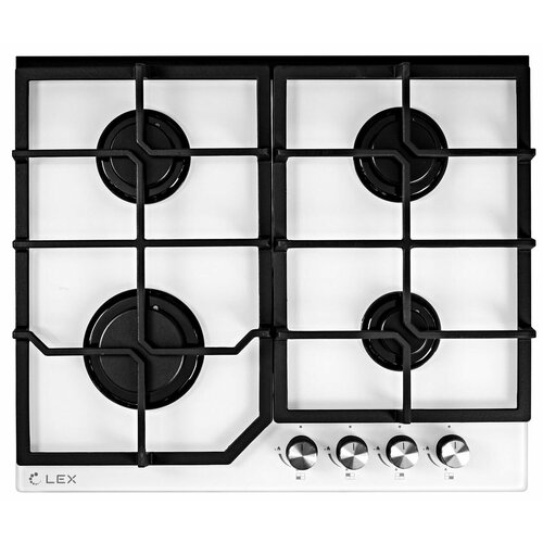 Газовая варочная панель LEX GVG 642 WHITE 1659000₽