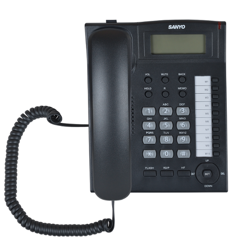 SANYO RA-S517B проводной аналоговый телефон черный 2200₽