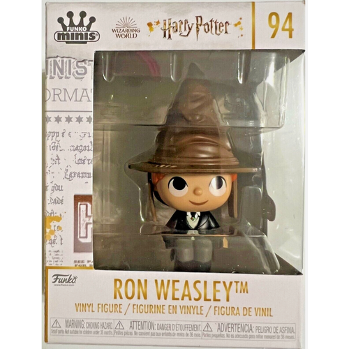 Колекционная Фигурка Funko Minis: Harry Potter Ron Weasley (94), 7 см, 1 фигурка. фигурка funko значок harry potter dumbledore large enamel pin hppp0004 48555 10 см