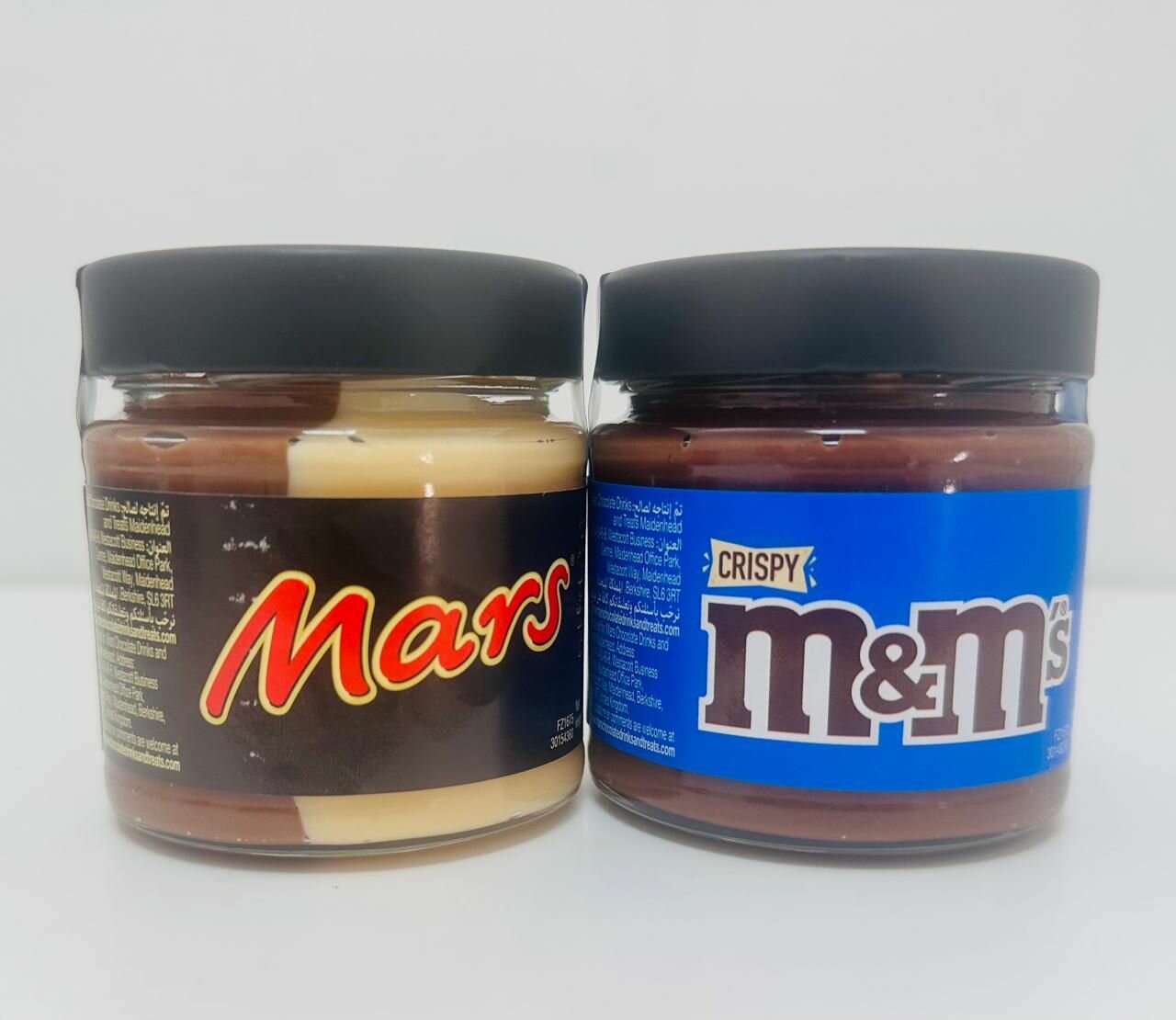 Шоколадная паста Mars / M&M's, 2 штуки по 200 г