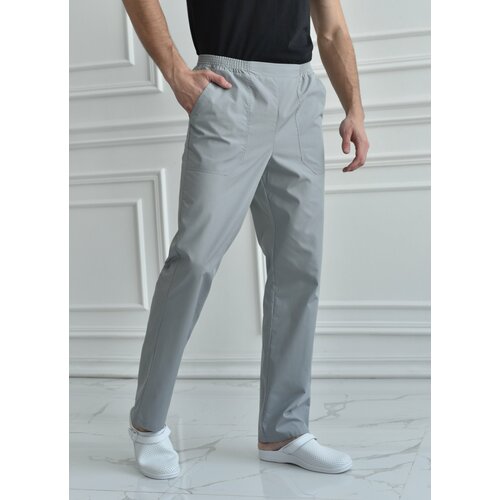Брюки Linesta, размер 48/176, серый брюки lancelot размер 48 176 серый