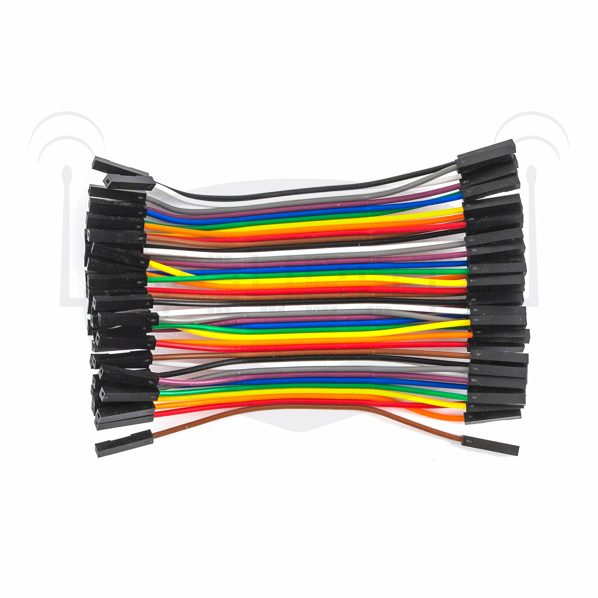 Соединительные провода female-female 10 см (40 штук)