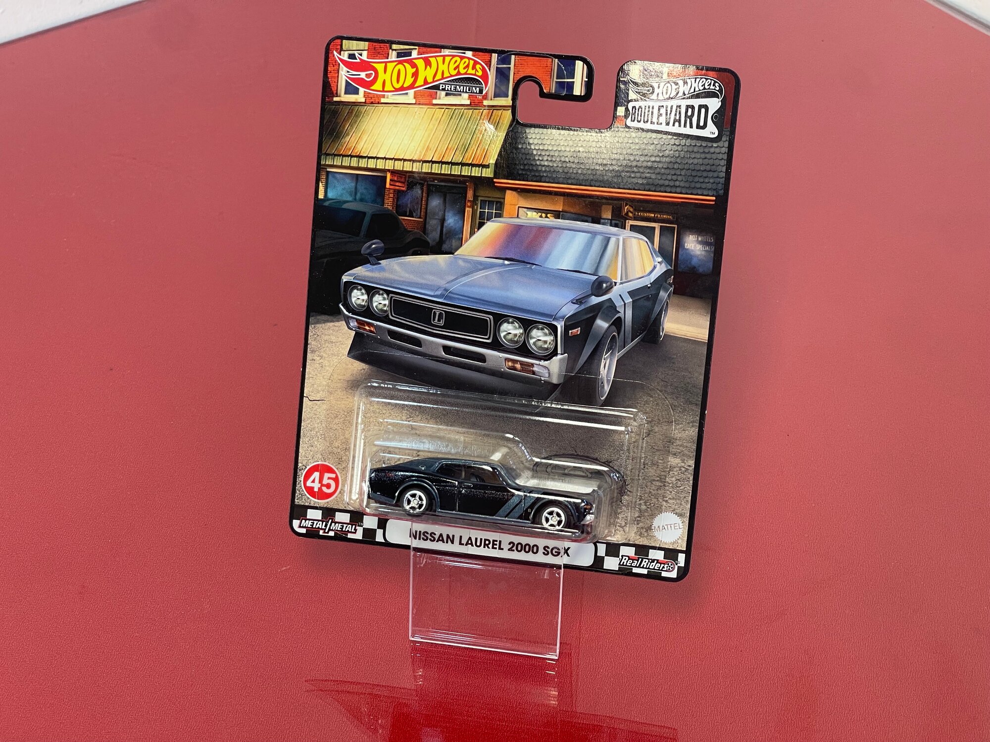 HCR09 2022 Mix 1 Hot Wheels Premium Boulevard 45 Хот вилс Хотвилс Премиум Бульвар №45 Nissan Laurel 2000 SGX