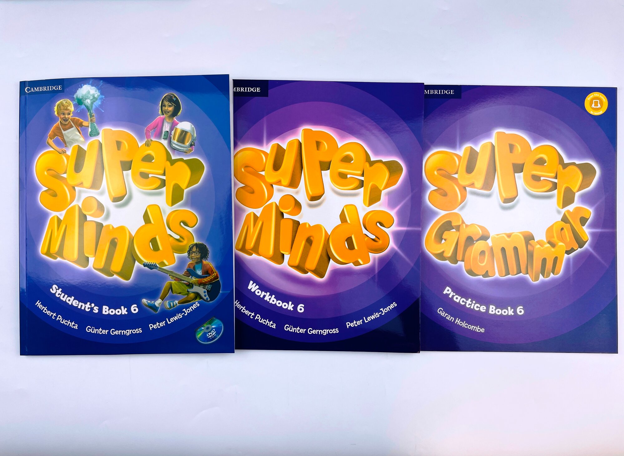 Super Minds 6 + Super Grammar 6 (first edition) Student's Book with CD + Workbook