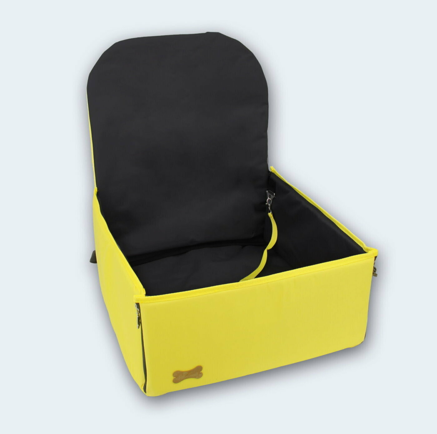 Автогамак для животных Melenni Эконом желтый/черный