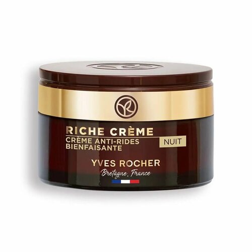 Yves Rocher Благотворный Ночной Крем от Морщин yves rocher крем для контура глаз от морщин