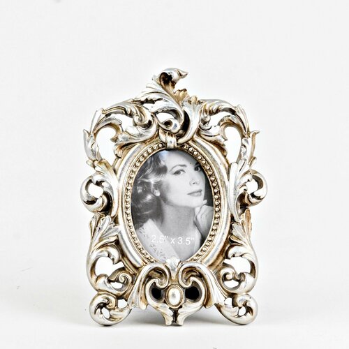 Фоторамка Рамка для фотографий Патина серебристая декор для дома офиса и интерьера 949₽