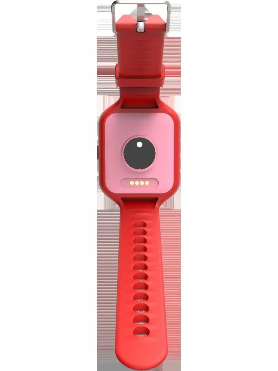 Смарт-часы GEOZON G-Kids Life, 44мм, 1.3", красный / красный [g-w12red] - фото №13