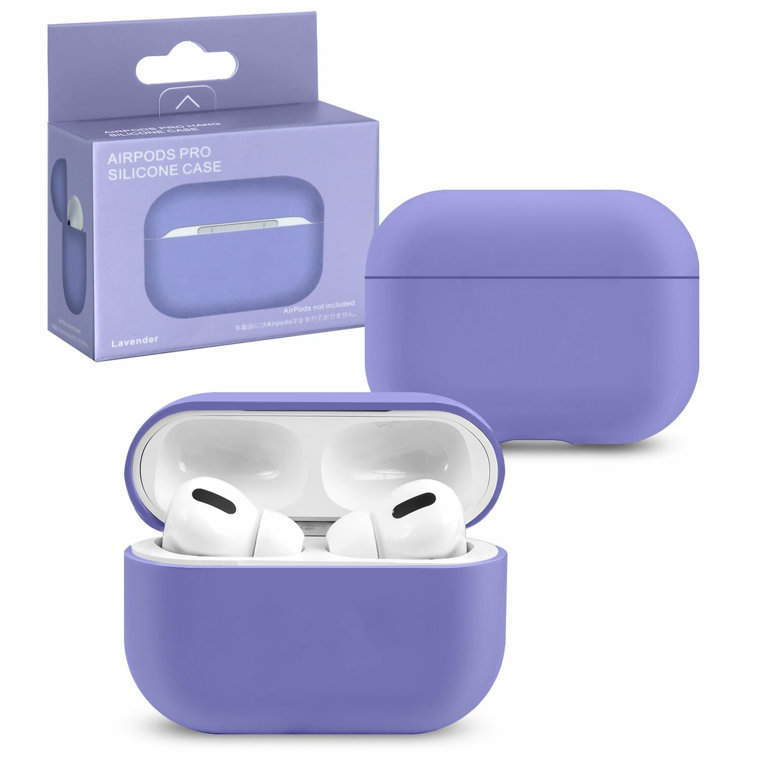 Чехол для наушников Apple AirPods Pro №7 violet