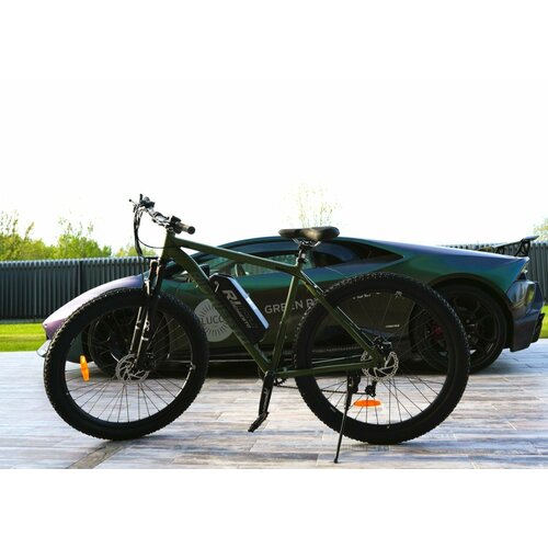 Электровелосипед Richiesto 297s Алюминиевая рама 21 Мотор 36V250W Взрослый Спортивный зеленый модель 2024 57000₽