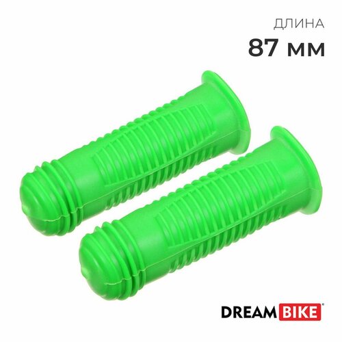 Грипсы Dream Bike цвет зеленый мягкие 87 мм 1 пара 309₽