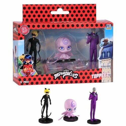 Фигурка Miraculous Леди Баг 3шт MLB2021-C 1990₽