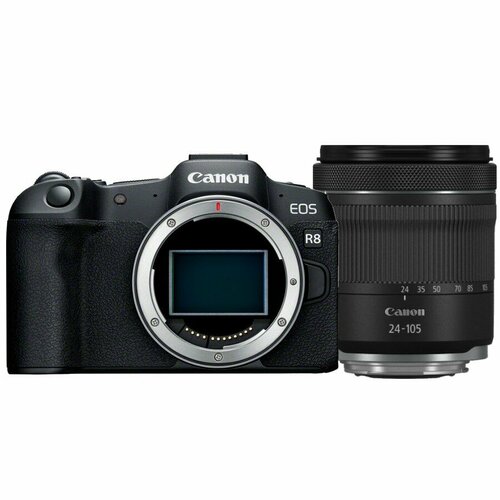 Фотоаппарат CANON EOS R8 Kit RF 24-105MM F4-71 IS STM 19208500₽
