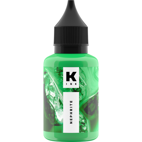 фото Краска tattoo ink пигмент для татуировок нефрит 30 мл