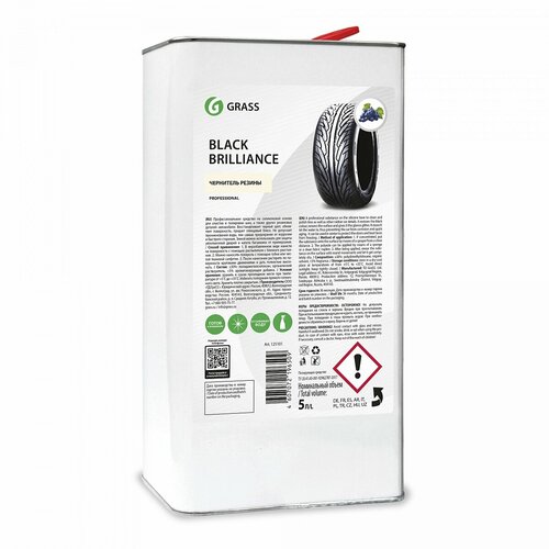 Полироль для шин GraSS brilliance 5л жестяная тара 7286₽