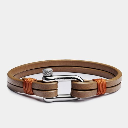 Браслет Elegatto, коричневый