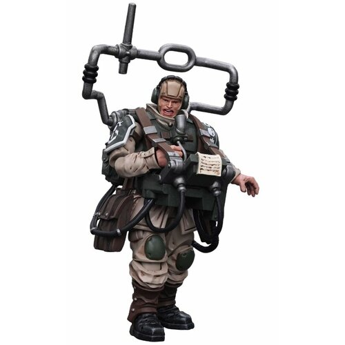 warhammer 40 000 gladius specialist pack Фигурка Warhammer 40 000: Astra Militarum – Cadian Command Squad Veteran with Master Vox 1:18 (10,7 см)