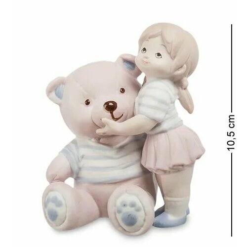 Фигурка Девочка с мишкой бисквит 3250₽