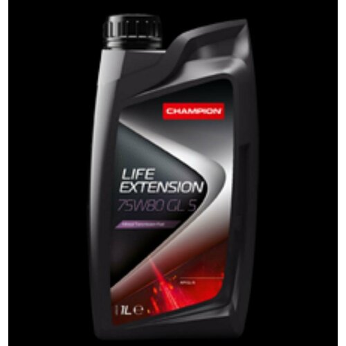 CHAMPION OIL 8204104 Масо трансмиссионное поусинт. CHAMPION LIFE EXTENSION 75W80 GL 5 (1)