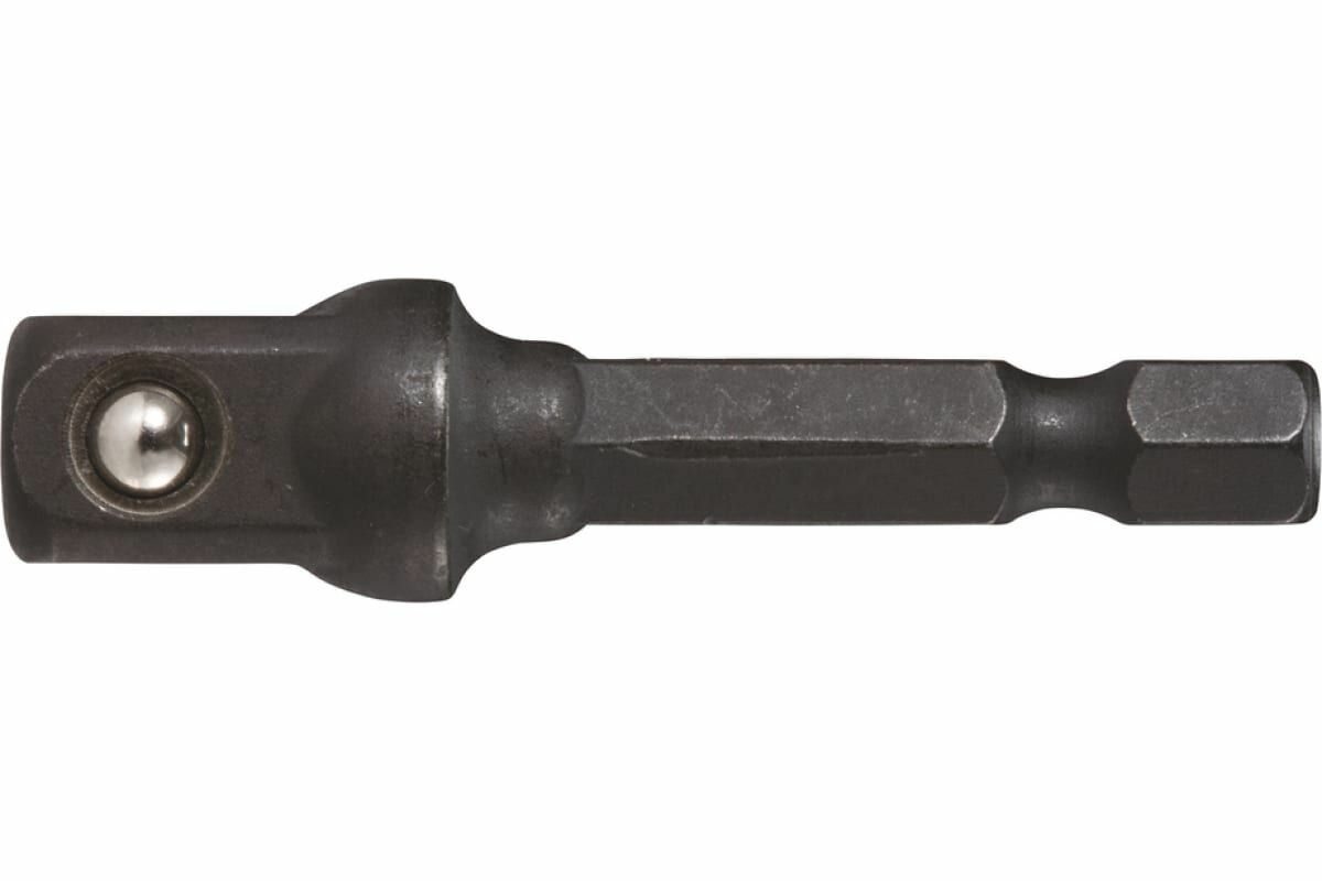 фото Адаптер шестигранник 1/4" на квадрат 3/8" 65 мм.